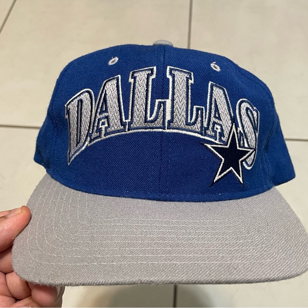 Vintage Dallas Cowboys SnapBack Hat Starter Blockhead Whool Proline